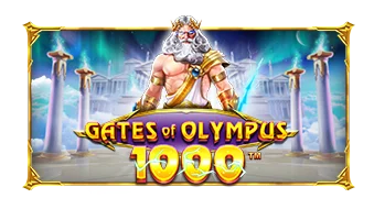 Gates of Olympus 1000 - обложка слота от Pragmatic Play