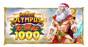 Gates of Olympus Xmas 1000 - обложка слота от Pragmatic Play